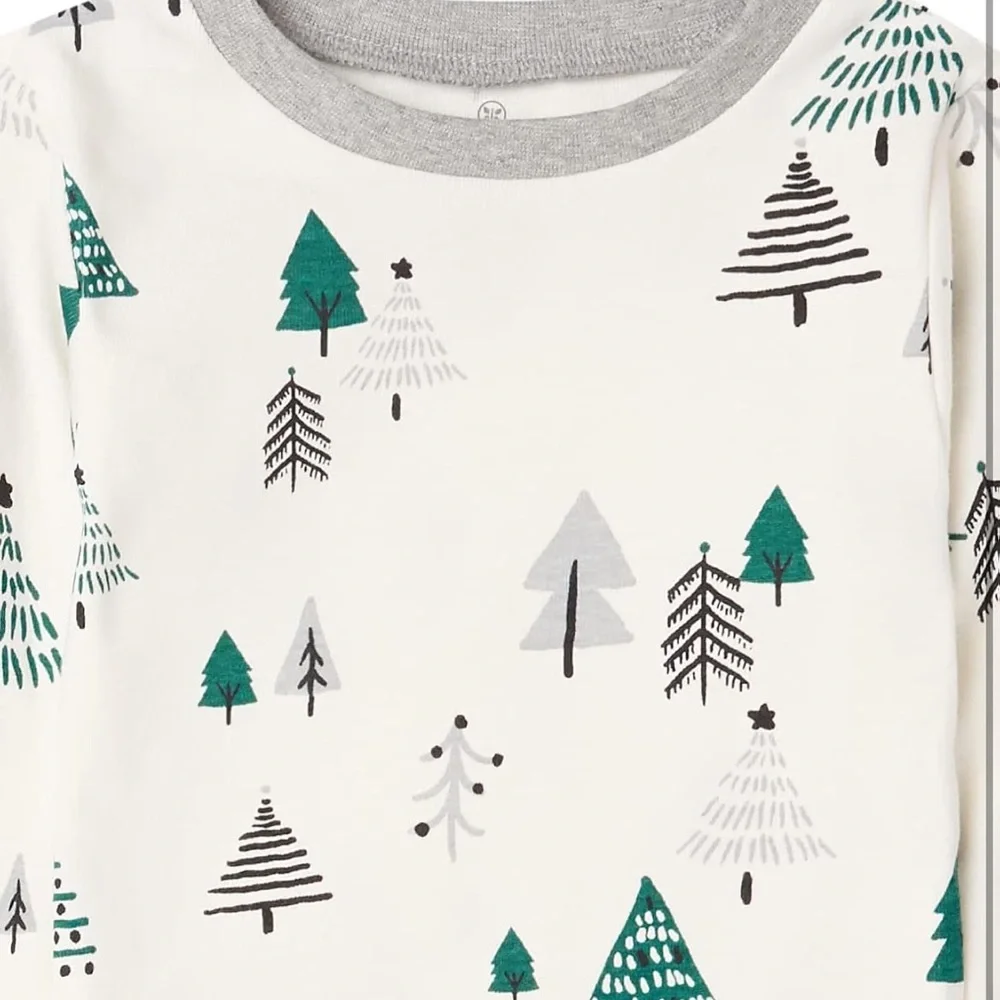 Honest Baby Clothing Organic Cotton Pajama Sets PJ Set 4T Girl Boy Holiday